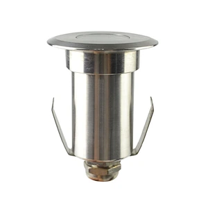 1W AC DC 12V IP68 Waterproof Stainless steel Recessed LED Uplight step lights