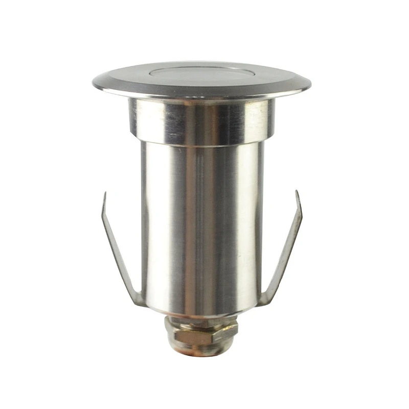 1W AC DC 12V IP68 Waterproof Stainless steel Recessed LED Uplight step lights