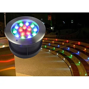 5 Year warranty Stainless Steel Cover Trees flag lights blue IP67 IP68 Landscape led inground uplight
