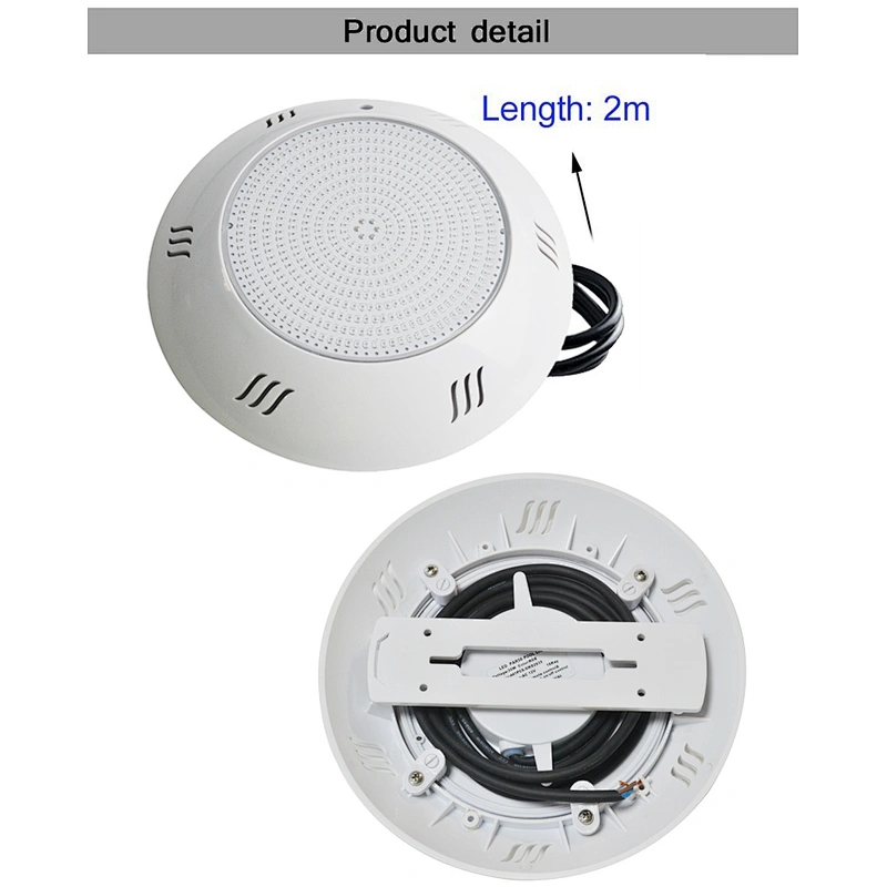 Mobile App control  18W IP68 rgb rgbw wifi controller resin filled LED Swimming pool lights
