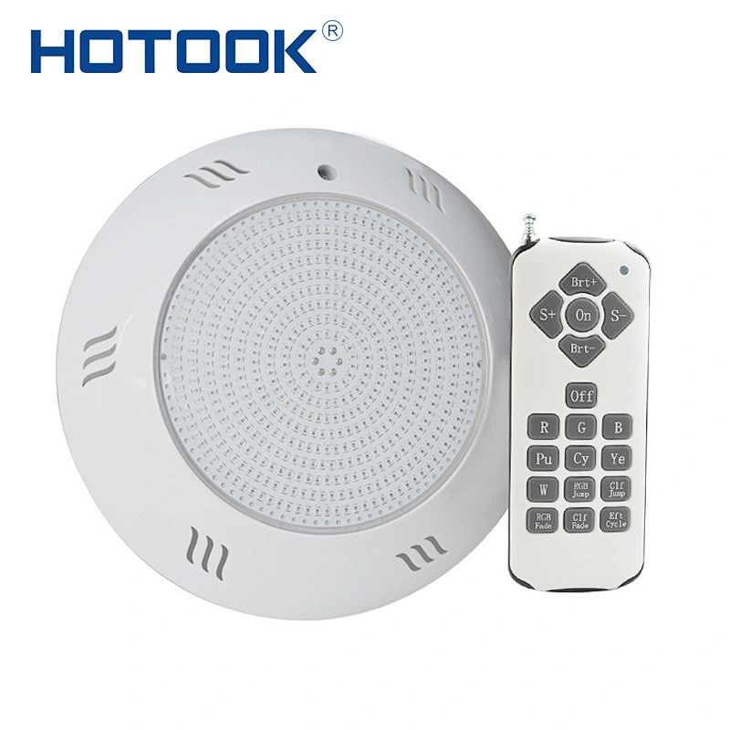 HOTOOK 72W RGBW pc remote control swimming pool lights for underwater