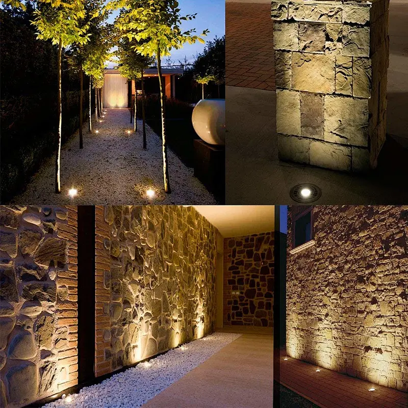 Shenzhen Factory Outdoor Waterproof IP67 LED Decking Garden Inground Buried 24W 24V LED Underground Light