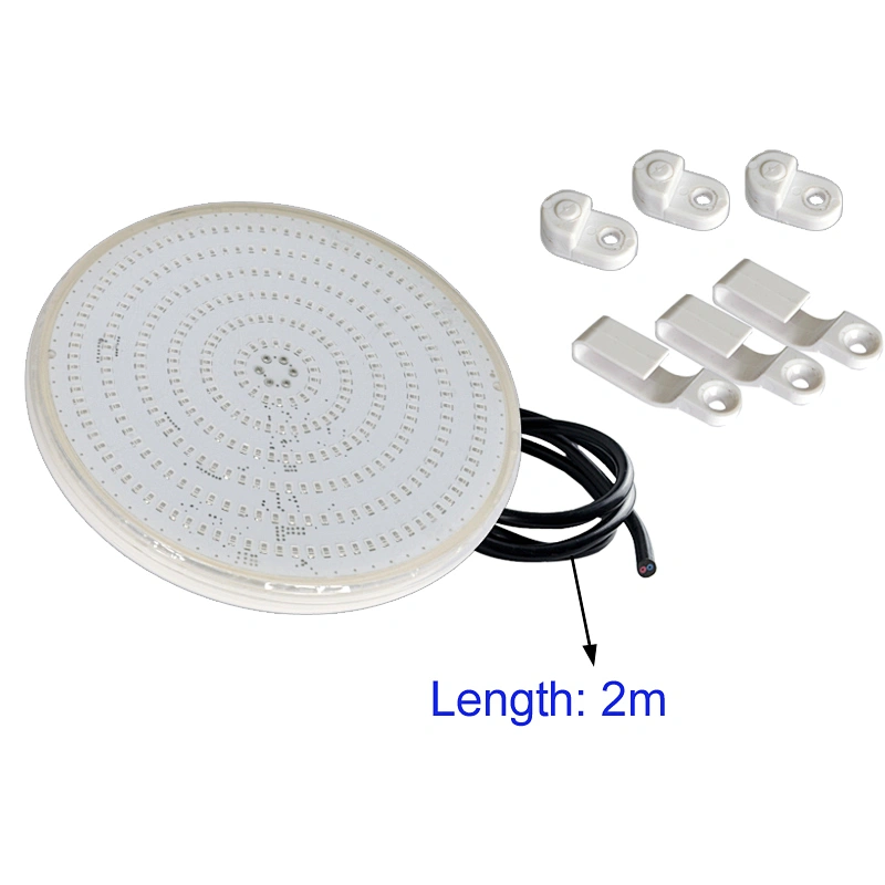 Free Shipping Resin fully injected LED Par56 swimming pool underwater lights IP68 42W for fountains pond 12V