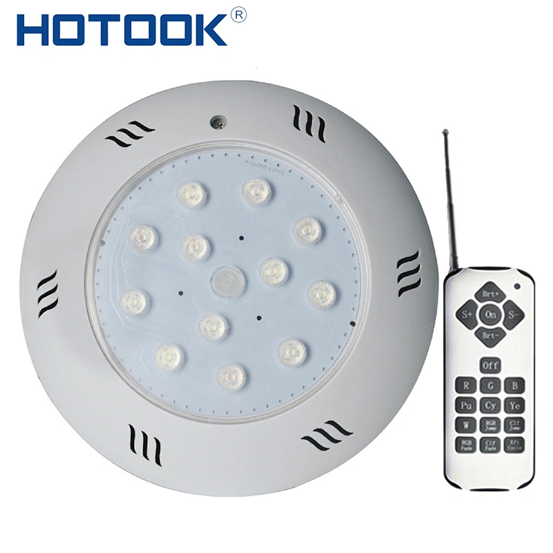 HOTOOK High quality Remote control RGB swimming pool light IP68 Waterproof LED Lamp OEM ODM Factory