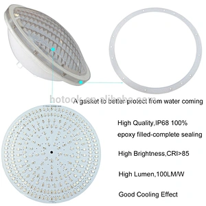IP68 12V 35W 2835 SMD PAR56 RGB White Blue LED Swimming Pool Light Bulb