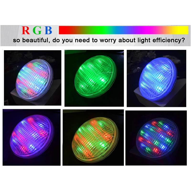 HOTOOK 5 Year warranty IP68 Par 56 spectra vision 12v ac led pool lamp