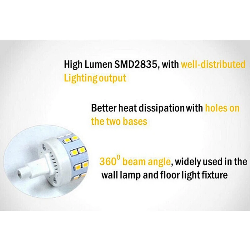 Dimmable Lamps Home Lighting 360 degree 15W R7S LED Light Bulbs Ampoules