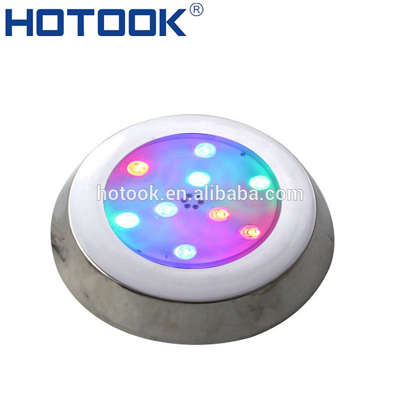 Christmas Stainless Steel RGB Blue BV Niched Retrofit High Power LED 35W 45W Resin Filled LED Swimming Pool Lights by Iphone