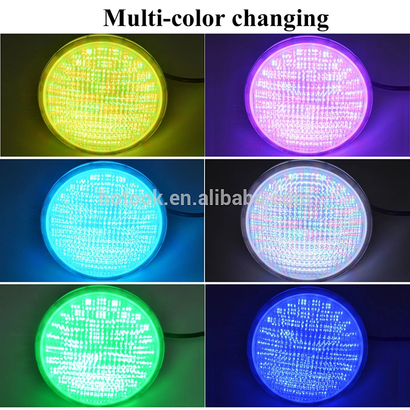 IP68 12V 35W 2835 SMD PAR56 RGB White Blue LED Swimming Pool Light Bulb