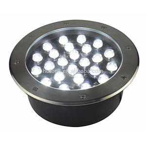 Shenzhen Factory Outdoor Waterproof IP67 LED Decking Garden Inground Buried 24W 24V LED Underground Light