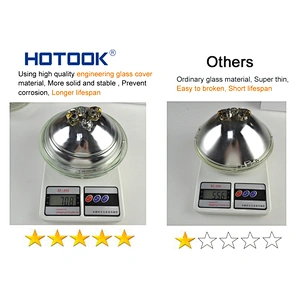 HOTOOK 5 Year warranty IP68 Par 56 spectra vision 12v ac led pool lamp