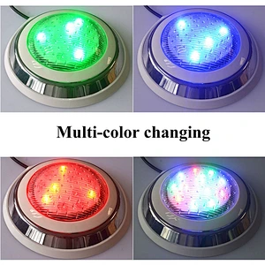 30W RGB IP68 12V Wall mounted underwater led lights for pools led lamp pool