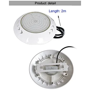 HOTOOK Underwater Lights 2.4G Kit Resin Filled RGB Wifi control LED Pool Lights