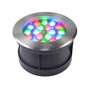 Shenzhen Factory Outdoor Waterproof IP67 LED Decking Garden Inground Buried 24W 24V LED Underground Light