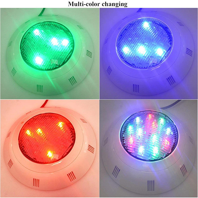 18W 36W 54W RGB LED Underwater Light for Swimming Pool Fountain Pond