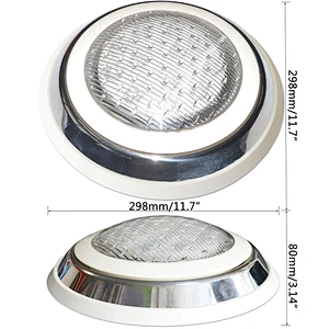 30W RGB IP68 12V Wall mounted underwater led lights for pools led lamp pool