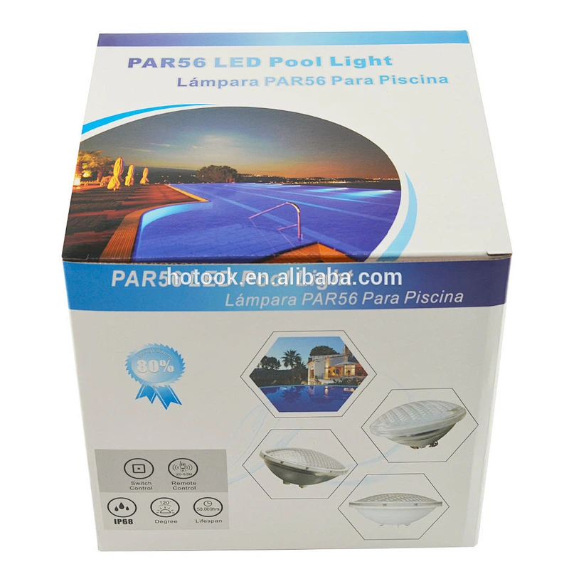 Promotion Wholesale IP68 RGB 12V luces led piscina wifi par56 replacement led swimming pool lighting