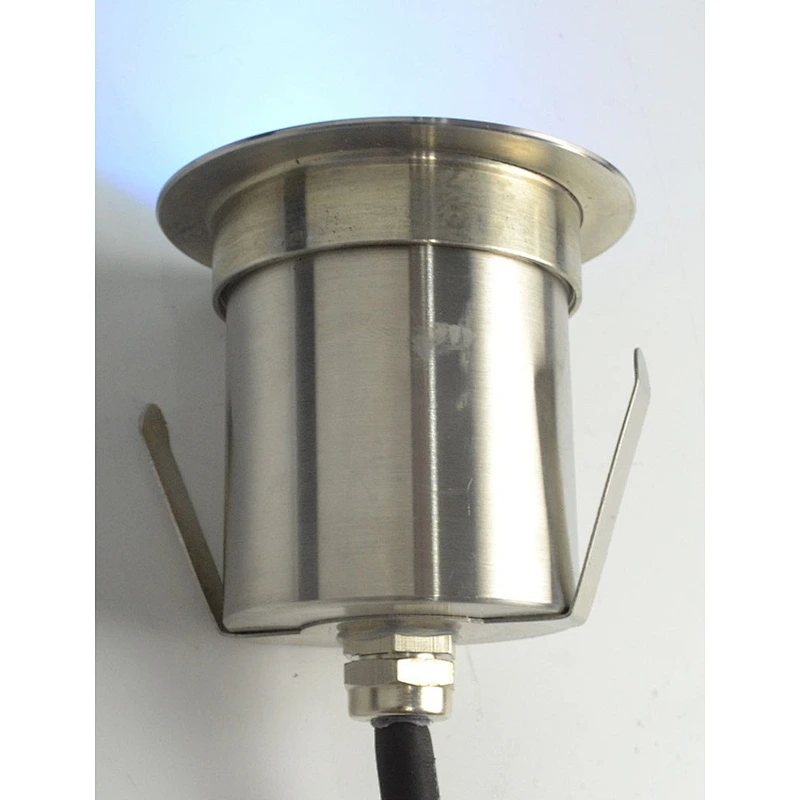 1W AC DC 12V IP68 Waterproof Stainless steel Recessed LED Uplight step lights