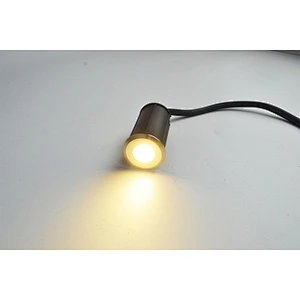 1W AC DC 12V IP68 Waterproof Stainless steel Recessed LED Uplight step lights