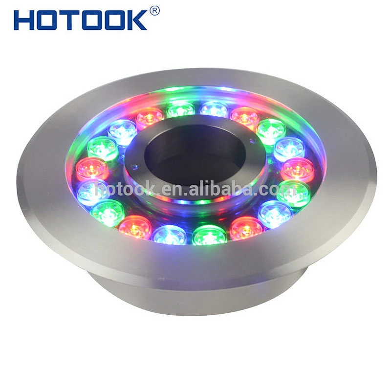 3 in 1/ 4 in 1 IP68 DMX512 / Wireless RF Remote Control RGB RGBW LED Fountain Nozzle Light