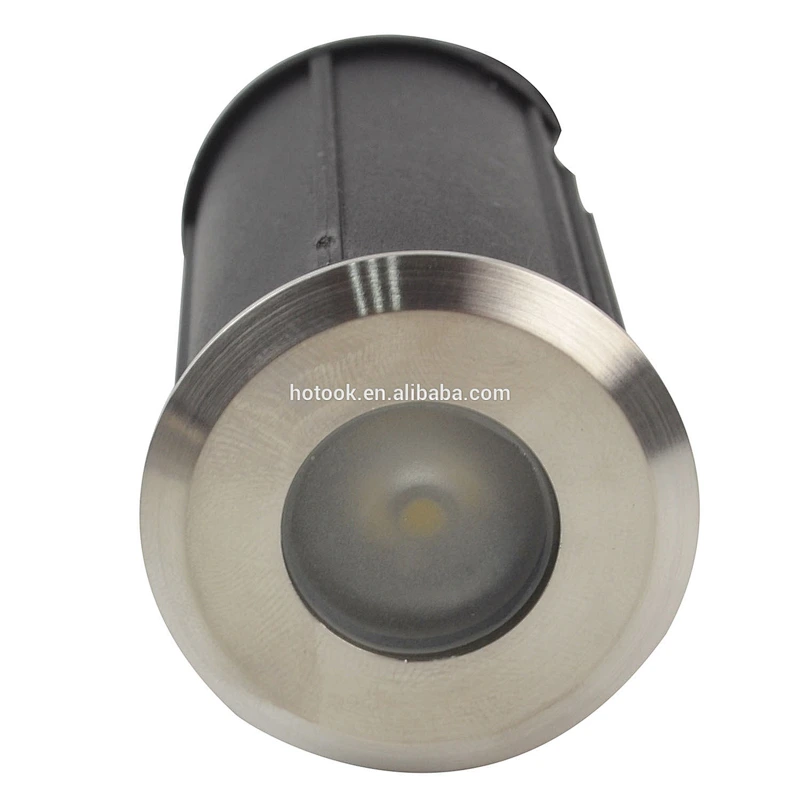 High Quality 12V~24V AC/DC IP67 Outdoor 1W IP65 IP67 Waterproof  LED Inground Light
