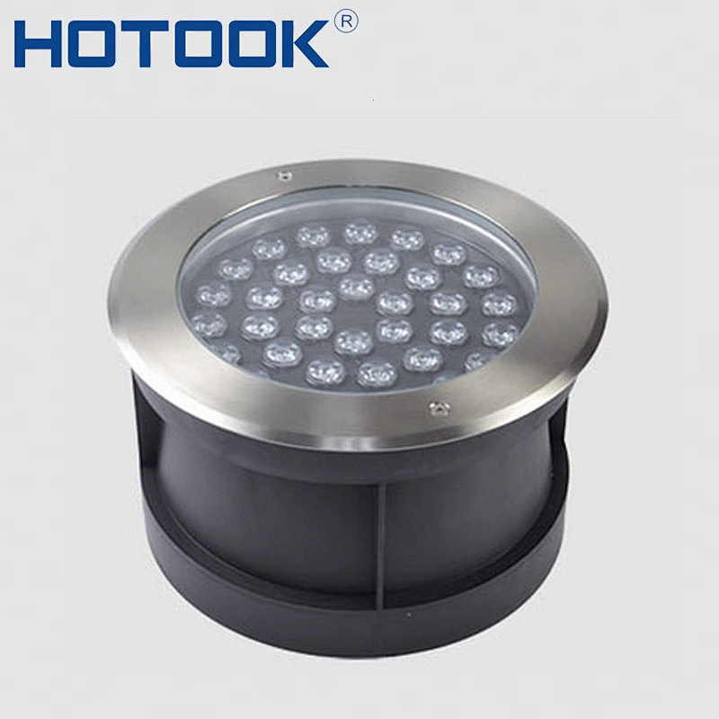 5 Year warranty Wholesale Stainless Steel IP68 IP67 12V 24V 36W DMX LED Outdoor Waterproof Exterior In Ground Well Light