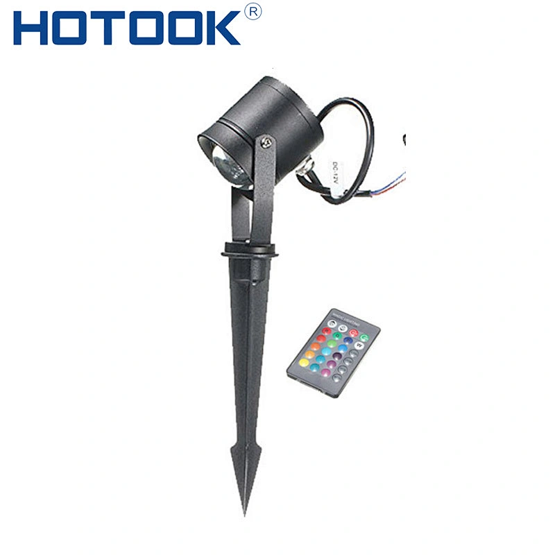 5W 7W 10W RGB RGBW Warm white 12V 24V Outdoor Waterproof Led Spike Light