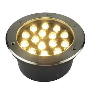 Shenzhen Factory Outdoor Waterproof IP67 LED Decking Garden Inground Buried 24W 24V LED Underground Light