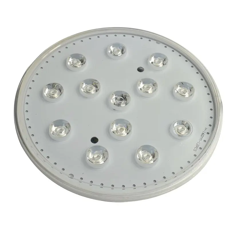 High power IP68 Surface mount resin filled RGBW 54W pool light underwater