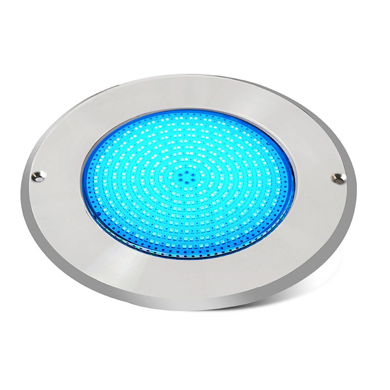 On Sale RGB 12V 18W LED 316L Stainless Steel Pool Light Wall Mounted Flat  LED Swimming Pool Light