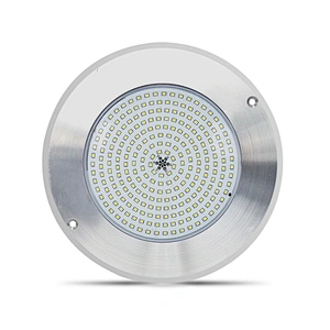 On Sale RGB 12V 18W LED 316L Stainless Steel Pool Light Wall Mounted Flat  LED Swimming Pool Light