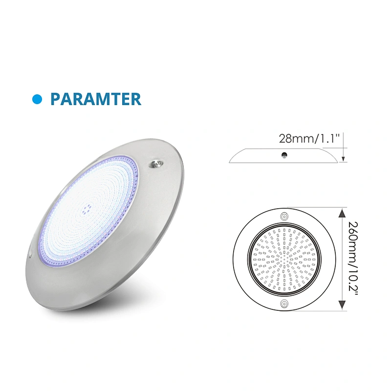 HOTOOK wifi wireless 100w 36w 12v stainless steel Hayword replace wall mounted led underwater swimming pool light