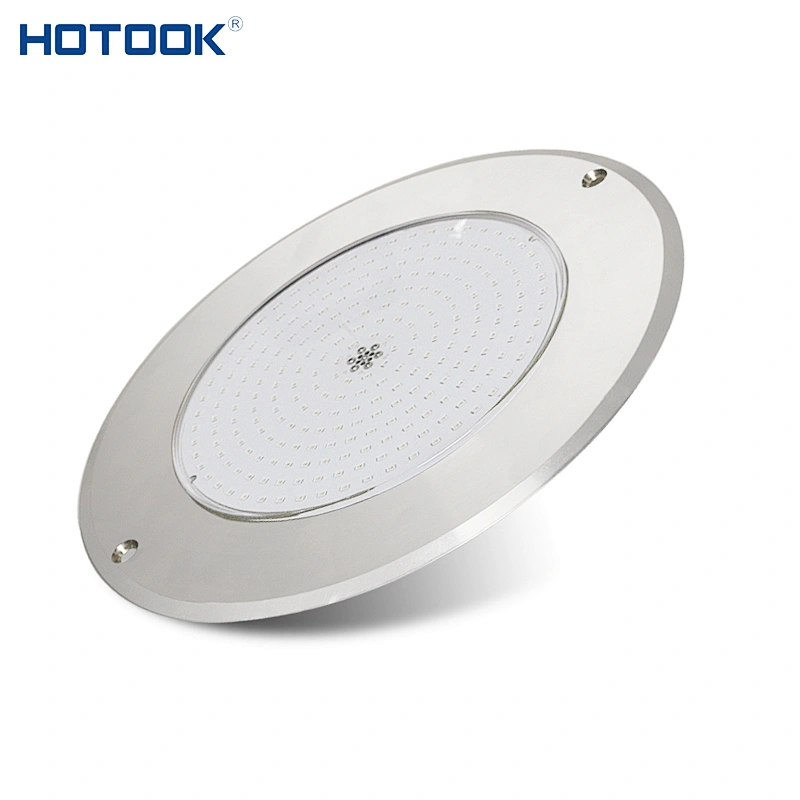 On Sale RGB 12V 18W LED 316L Stainless Steel Pool Light Wall Mounted Flat  LED Swimming Pool Light