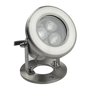 China Factory 12 Volt 3W Outdoor Stainless Steel Submersible Ip68 Waterproof Pond Underwater Led Lights