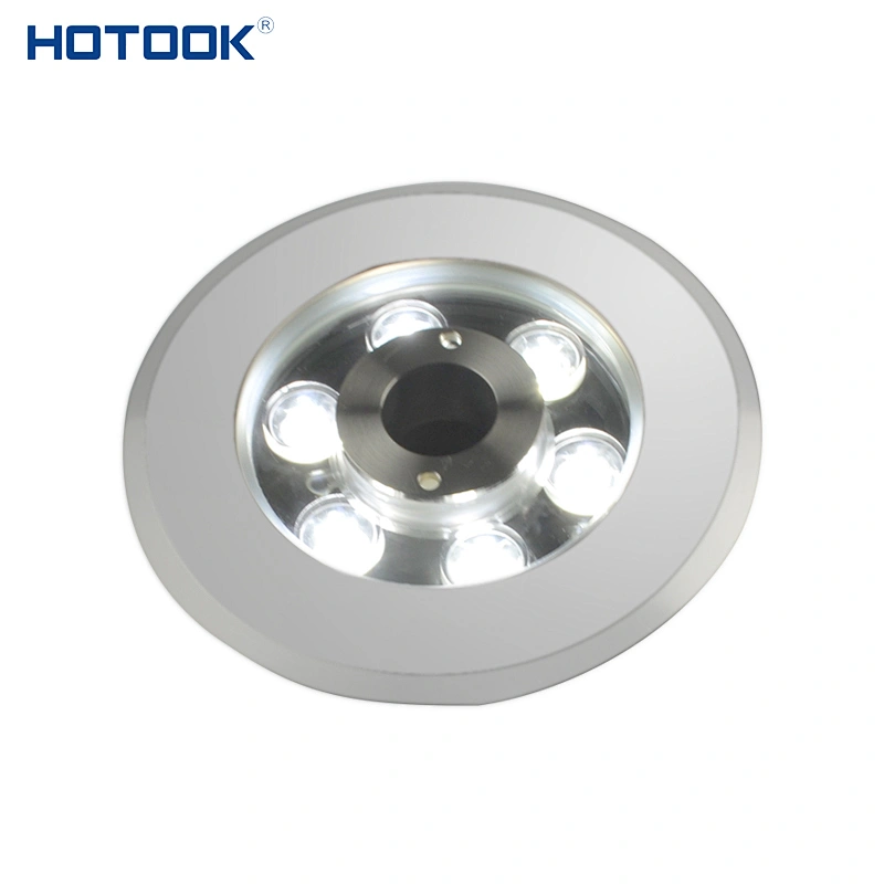 OEM IP68 6W AC/DC 12/24V Underwater Waterproof Stainless Steel LED Fountain Light