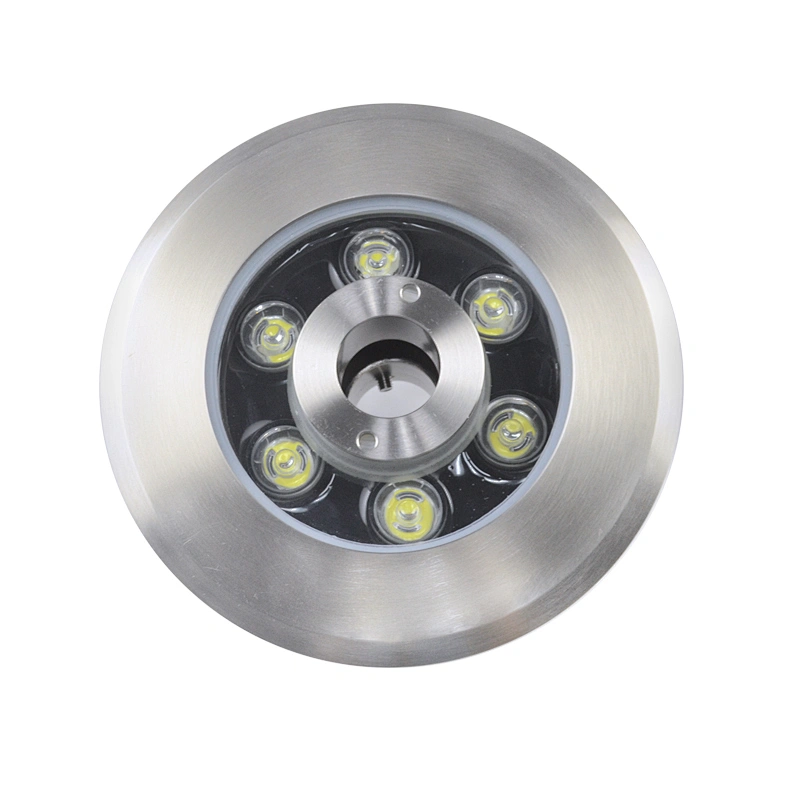 OEM IP68 6W AC/DC 12/24V Underwater Waterproof Stainless Steel LED Fountain Light