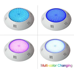 HOTOOK Wireless flush mount multicolor 12v ip68 swimming pool lights smart app kit underwater led light
