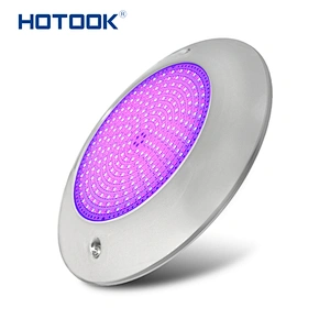 Salt Water Stainless Steel 316 Resin Filled IP68 Underwater Lighting for Inground Pool