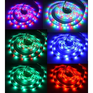 Trending Christmas Party Multi-colored Waterproof Remote Controller neon 12V 5050 LED RGB Strip Light