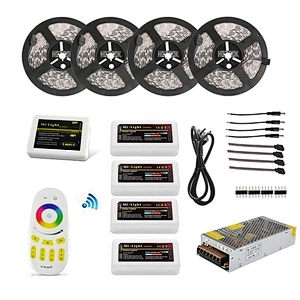 2020 HOTOOK hop selling cuttable 5m rgb ip68 waterproof remote wireless dc 12v smd 5050 led strip light