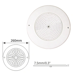 HOTOOK PATENTED 260mm 160mm 100mm 7.5mm Wireless Control PC Super Slim Flat Panel LED swimming pool led underwater light