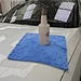 high quality edgeless 500gsm coral fleece plush towel car detailing cloth 40*40cm