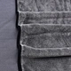 high quality 1200gsm edgeless twisted loop microfiber drying Polish cleaning detail towel for car drying microfiber cloth