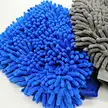 wholesale chenille car detailing mitt car polish dusting mitt