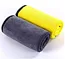 embroidery microfibe cleaning cloth dual layers coral fleece towel 16* 16 inches