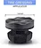Tire Dressing Applicator 4 Pack Tire Shine Applicator Dressing Pad - Hex Grip Design Car Cleaning Supplies - Durable & Reusable