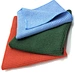 Microfiber glass cleaning towel