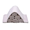 16*16'' edgeless microfiber Plush Waffle Weave Drying cloth