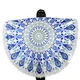 round beach towel