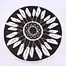 round beach towel